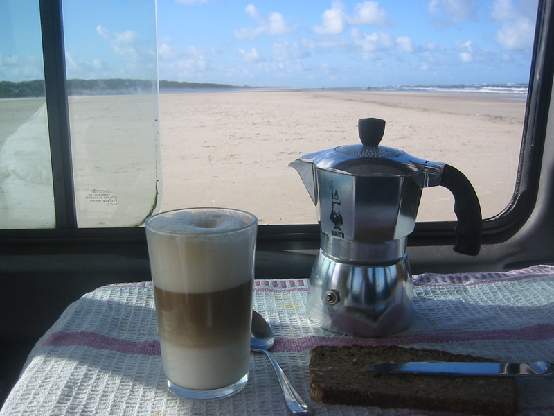 Caffee am Strand